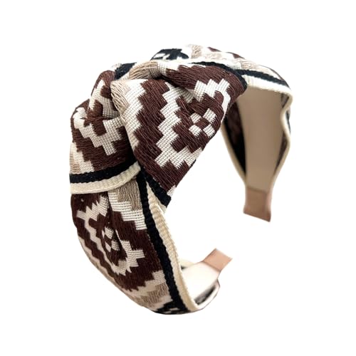 Itkcozcg Bestickte florale Spitzen-Haarbänder, elastisch, breites Band, Haarschmuck für Damen, Haarschmuck Itkcozcg Bestickte florale Spitzen-Haarbänder, elastisch, breites Band, Haarschmuck für Damen, Haarschmuck von Itkcozcg