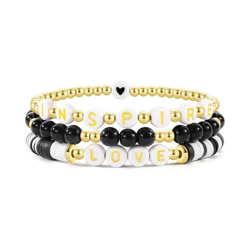 Itkcozcg Buntes Weiches Tonarmband Charme Armband Einstellbare Handgefertigte Handgelenk Schmuck Perlen Für Jede Gelegenheit Festival Mode von Itkcozcg