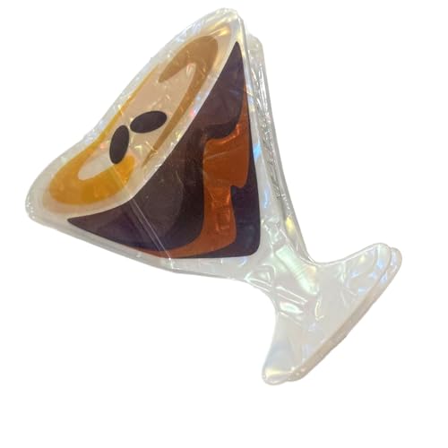 Itkcozcg Cocktail-Clip aus Acryl, einzigartiges Design, leichtes Trinkzubehör für Partys von Itkcozcg