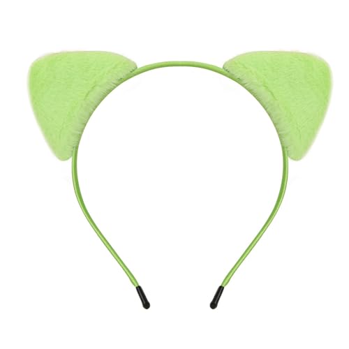 Itkcozcg Niedliche Katzenohr-Kopfbedeckung für Kinder, Halloween, Cosplay, Stirnbänder für Partys oder den Alltag von Itkcozcg