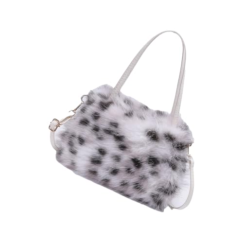 Itkcozcg Schultertasche für Damen, Plüsch, Unterarmtasche, lässige Umhängetasche, Clutch, Geldbörsen mit abnehmbaren Trägern, Toted Handtaschen für Damen, B, One Size Itkcozcg Schultertasche für Damen, Plüsch, Unterarmtasche, lässige Umhängetasche, Clutch, Geldbörsen mit abnehmbaren Trägern, Toted Handtaschen für Damen, B, One Size von Itkcozcg