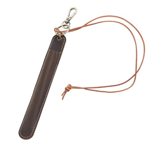 Itkcozcg Stiftetui, Füllfederhalter-Etui, einzelne Schutzhülle, PU-Lederbeutel, Füllfederhalter, Organizer, Lederhülle, Kaffeebraun Itkcozcg Stiftetui, Füllfederhalter-Etui, einzelne Schutzhülle, PU-Lederbeutel, Füllfederhalter, Organizer, Lederhülle, Kaffeebraun von Itkcozcg