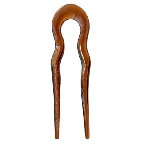 Itkcozcg U-förmige Haarnadel aus Acryl für Damen, eleganter Dutt-Halter, sicherer Haarstab für formelle Veranstaltungen und den Alltag von Itkcozcg