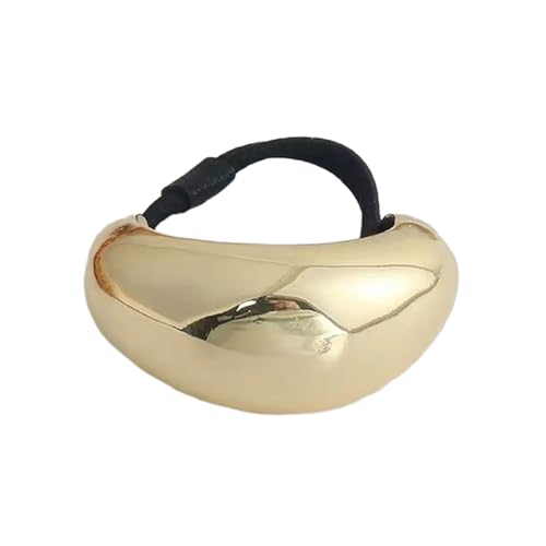 Itkcozcg Unregelmäßige Geometrische Haarbindung Elastische Haare Scrunchie Ornament Dekorierte Pferdeschwanzhalter Accessoire Für Frauen Mädchen Metall Haarkrawatte von Itkcozcg