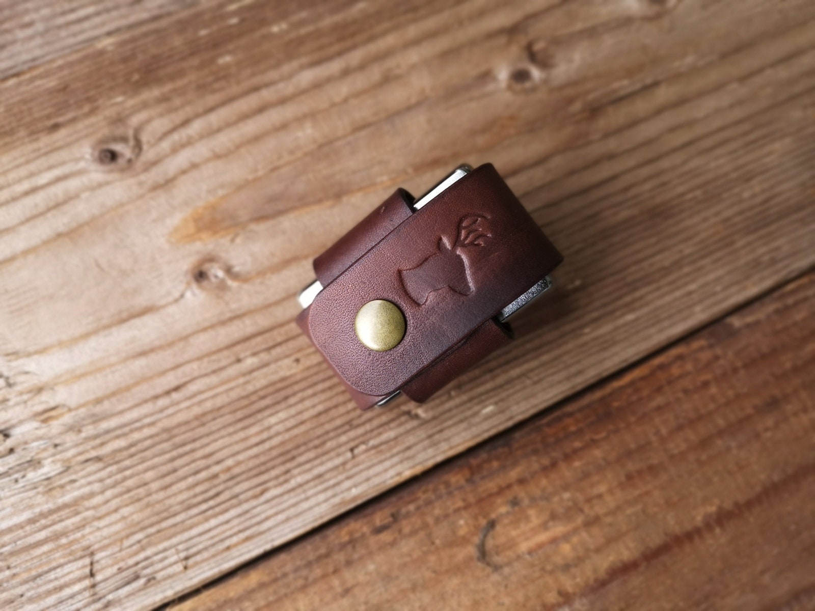 Zippo-Etui Aus Leder, Zippo-Halter, Feuerzeugtasche, Gürtelhülle von ItnesLeatherWorkshop