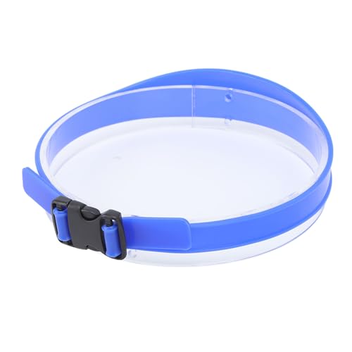 Haarschnittband Atmungsaktivem Gekrümmtes Degion Silikon Haarthaar -Trimmführer für Männer mit Einfachem DIY -Design, Hochwertiger Material, Weicher und Komfortabler Funktion, (Blau) von Itonash