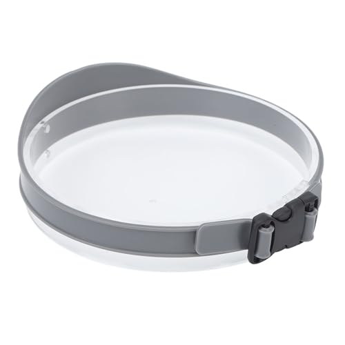 Haarschnittband Atmungsaktivem Gekrümmtes Degion Silikon Haarthaar -Trimmführer für Männer mit Einfachem DIY -Design, Hochwertiger Material, Weicher und Komfortabler Funktion, (Grau) von Itonash