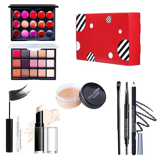 Make-up-Set, All-in-One-Make-up-Set, Kosmetisches Make-up-Starter-Set, Make-up-Set für Frauen, Komplettes Set für Teenager und Erwachsene von Itonash