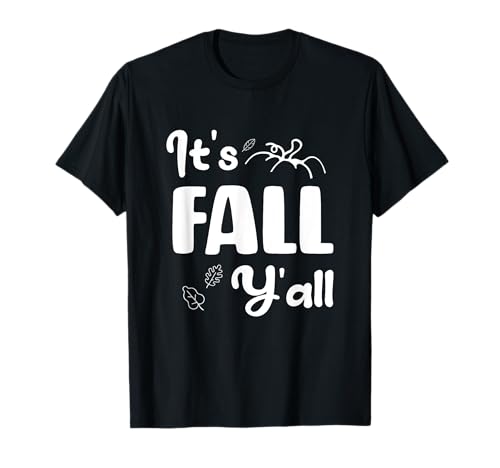 It's Fall Y'all Autumn Vibes Design für Männer Frauen Kamin T-Shirt von Its Fall Y'all Autumn Vibes Design