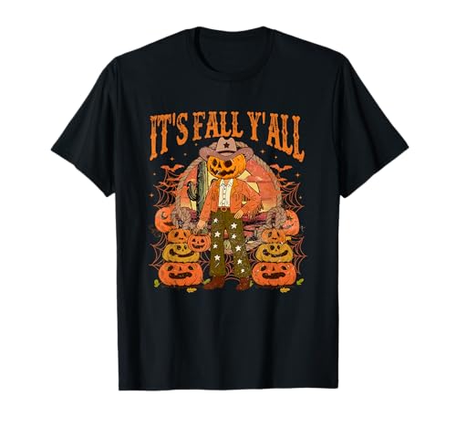 It's Fall Y'all Autumn Vibes Design für Männer und Frauen, gemütlicher Look T-Shirt von Its Fall Y'all Autumn Vibes Design