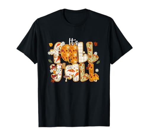 Its Fall Y'all Autumn Vibes Design für Männer Frauen Casual T-Shirt von Its Fall Y'all Autumn Vibes Design