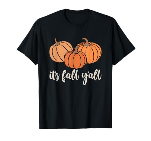 Its Fall Y'all Autumn Vibes Design für Männer Frauen Golden T-Shirt von Its Fall Y'all Autumn Vibes Design