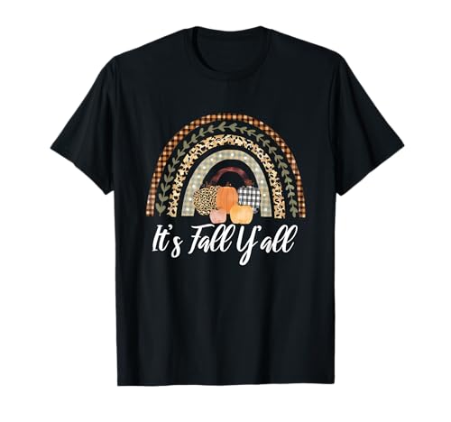 Its Fall Y'all Autumn Vibes Design für Männer Frauen Herbst T-Shirt von Its Fall Y'all Autumn Vibes Design