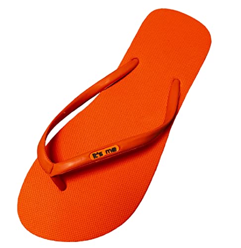 Its-Me Flip Flops Herren | die weichesten Flip Flops Aller Zeiten weil aus100% Naturkautschuk | (schwarz/g/r, eu_footwear_size_system, adult, men, numeric_range, wide, numeric_41, numeric_42) von Its-Me