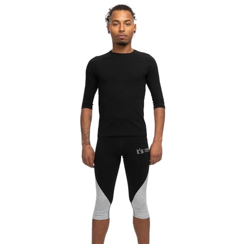 Its-Me Ski Unterwäsche | Set | eng anliegend wie eine zweite Haut | ultraflache Nähte | Unisex | aus Baumwolle + Bambus + Elasthan | schweissaufsaugend von Its-Me