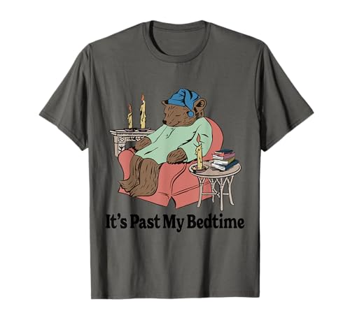 It's Past My Bedtime Sleepy Time Bärenlesung für Damen und Herren T-Shirt It's Past My Bedtime Sleepy Time Bärenlesung für Damen und Herren T-Shirt von Its Past My Bedtime Bear Sleepytime Crew Clothing