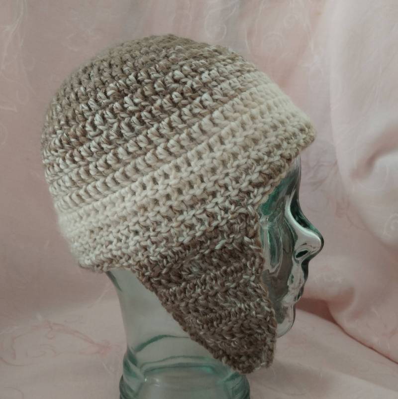 Ombre Dickwandig Ohr Klappe Beanie von ItsAKnitLife