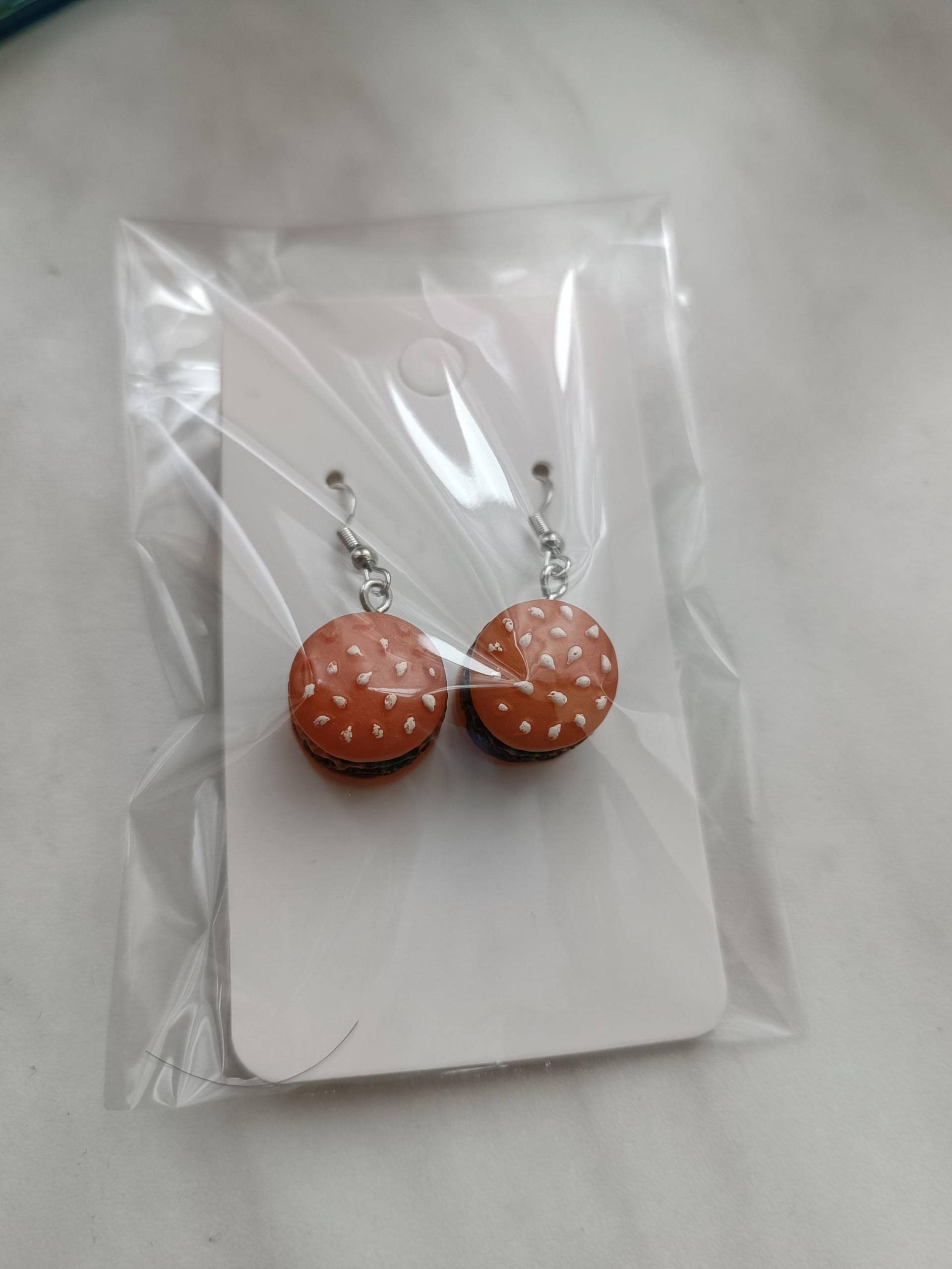 Ohrringe Mit Motiv Burger 3D Miniatur Ohrringe Mit Motiv Burger 3D Miniatur von ItsAll4you2024