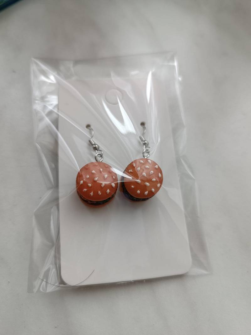 Ohrringe Mit Motiv Burger 3D Miniatur von ItsAll4you2024