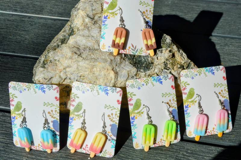 Ohrringe Mit Motiv Eis Am Stiel Lustig , Strand, Sommer. Besonders Ohrringe Mit Motiv Eis Am Stiel Lustig , Strand, Sommer. Besonders von ItsAll4you2024