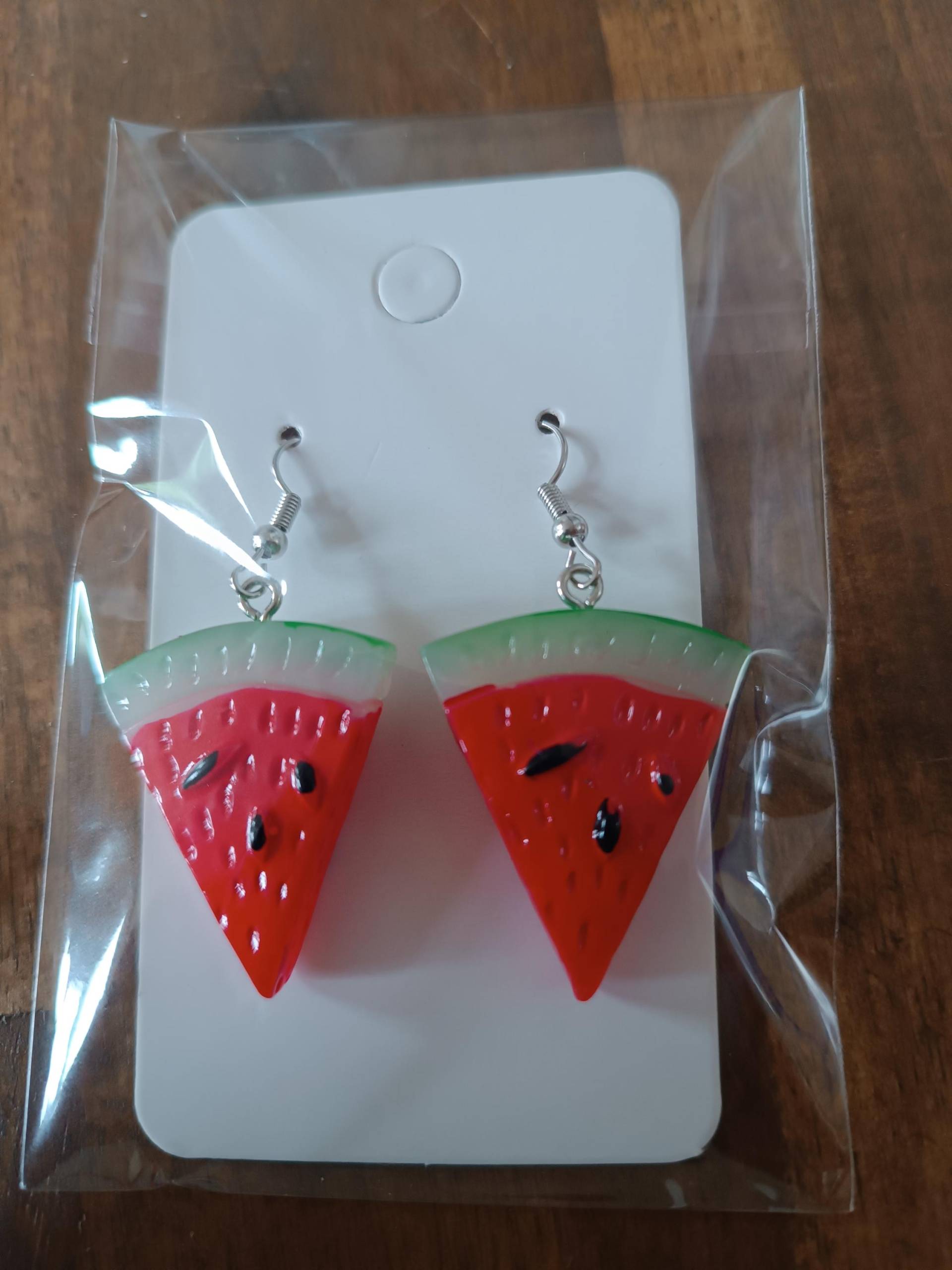 Ohrringe Mit Motiv Leckere Melonenstücke Rot Groß 3D Miniatur Ohrringe Mit Motiv Leckere Melonenstücke Rot Groß 3D Miniatur von ItsAll4you2024