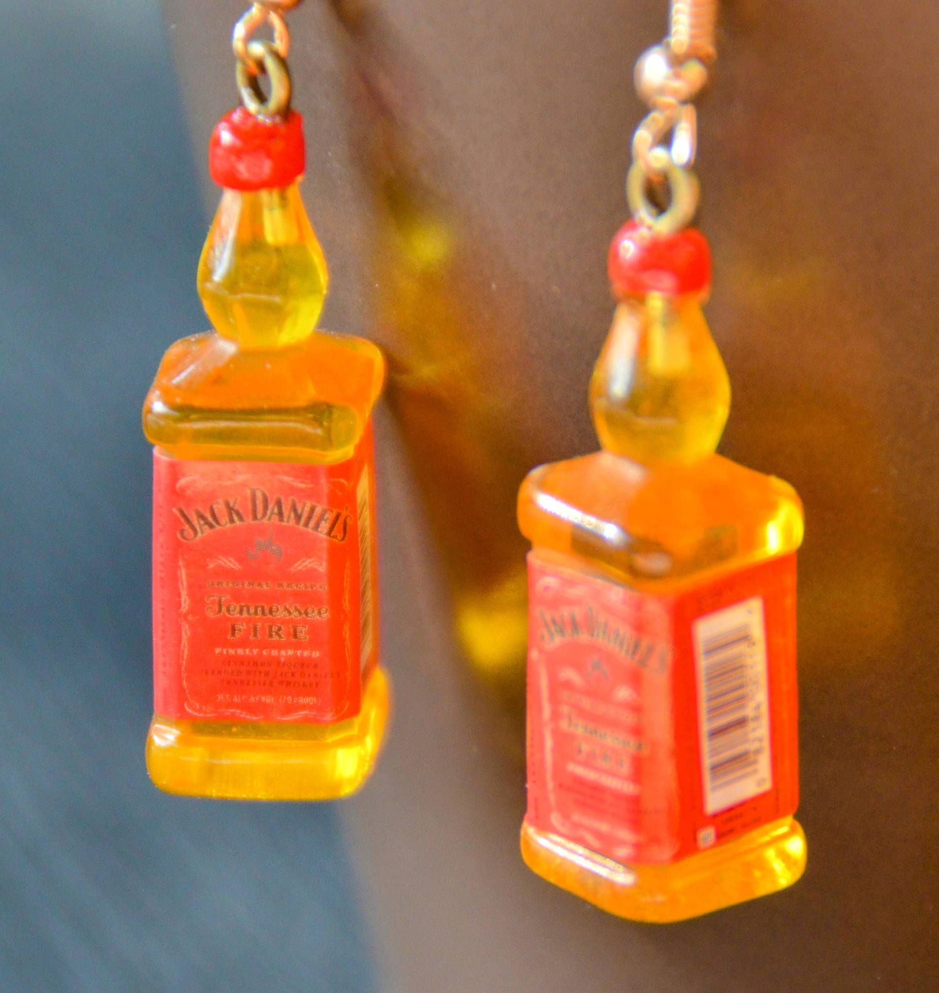 Ohrringe Mit Motiv Wiskey Flasche Anderer Schnaps Etc. Lustig , Strand, Sommer. Besonders von ItsAll4you2024