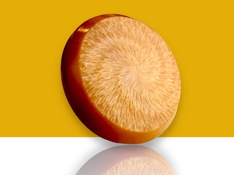 Deco Gelb Ocker Ring von ItsDanaMade