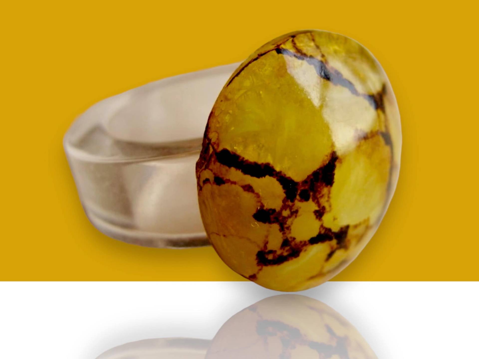 Gelber Und Brauner Marmor | Kleiner von ItsDanaMade