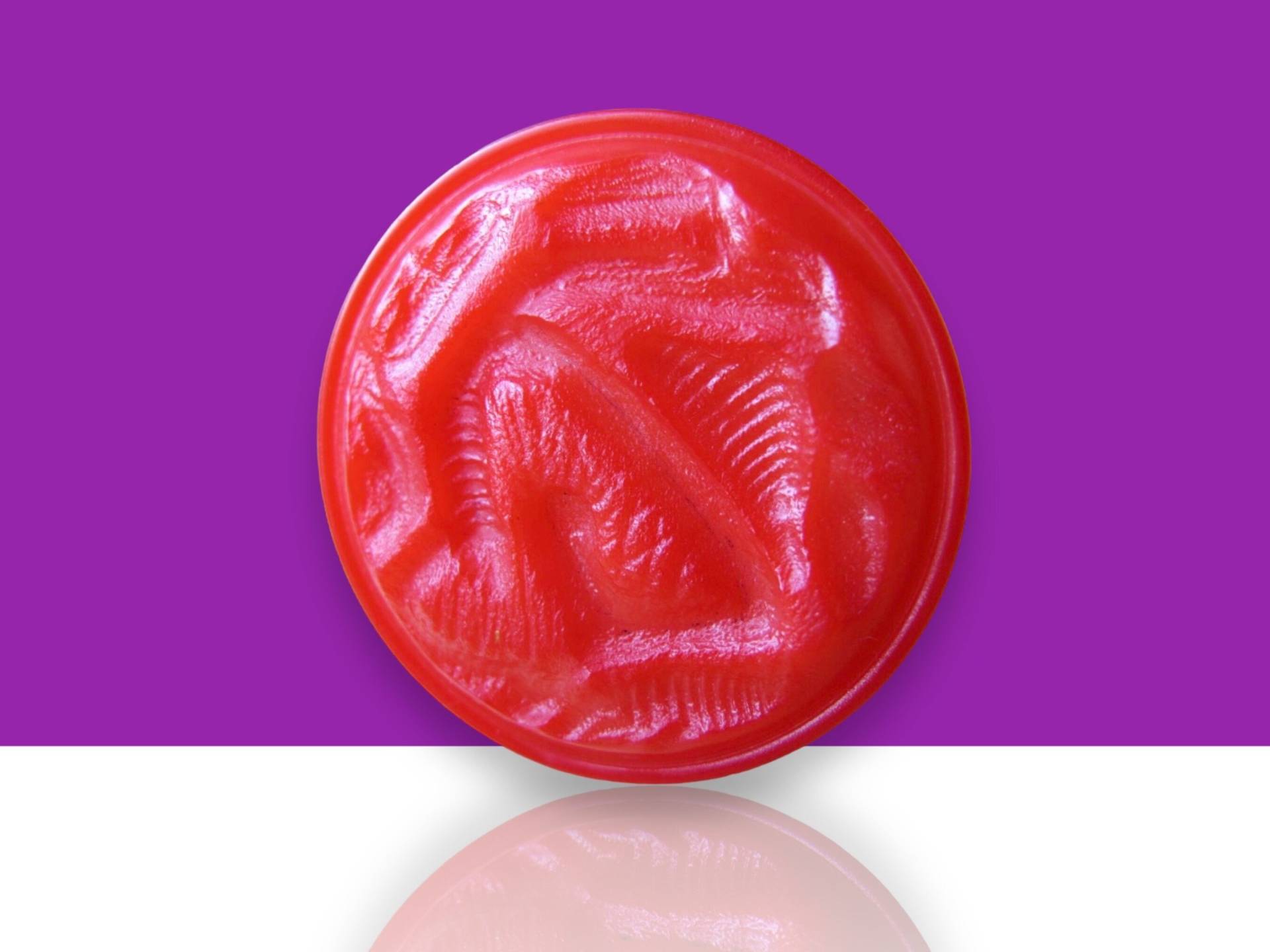 Leuchtend Roter Party Ring von ItsDanaMade