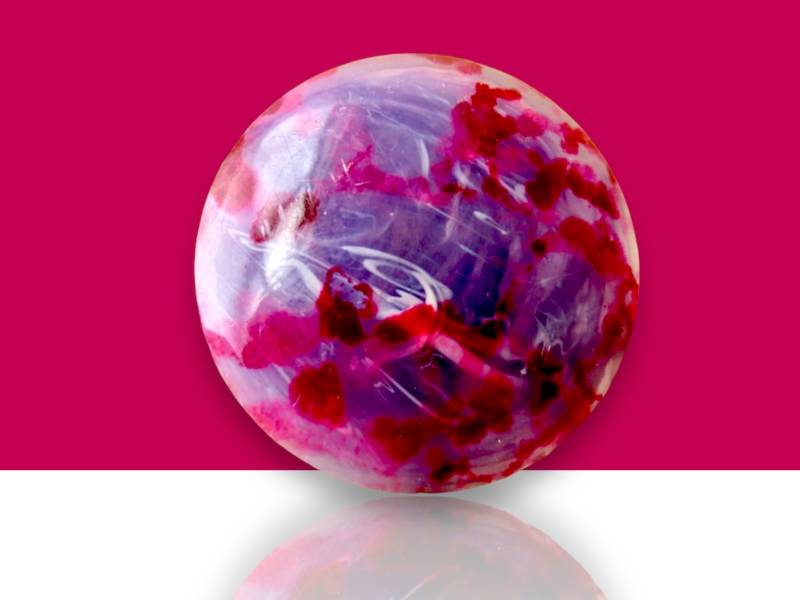 Lila Magenta Marmorierter Ring von ItsDanaMade