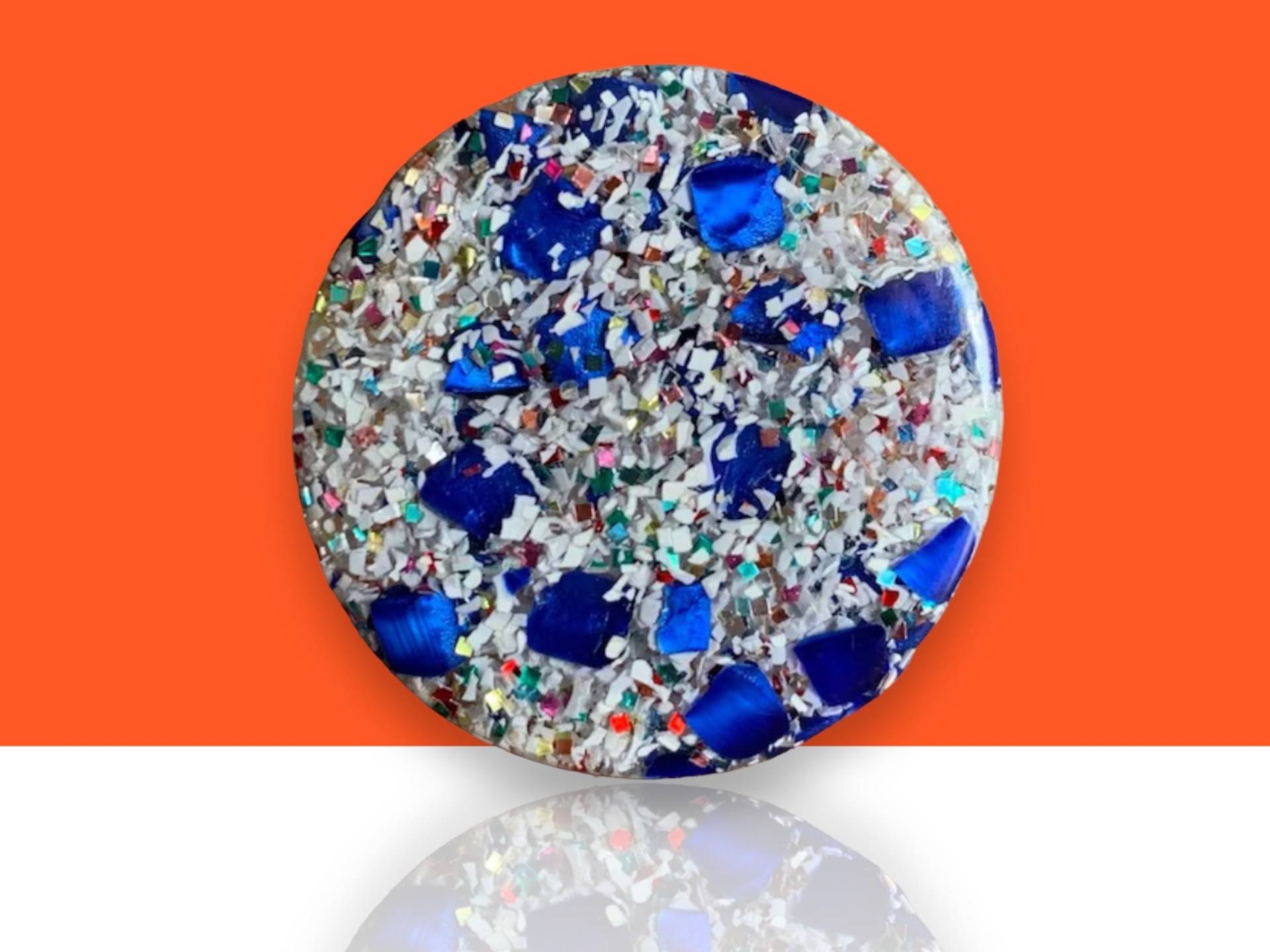 Sparkle Blauer Konfetti Ring von ItsDanaMade