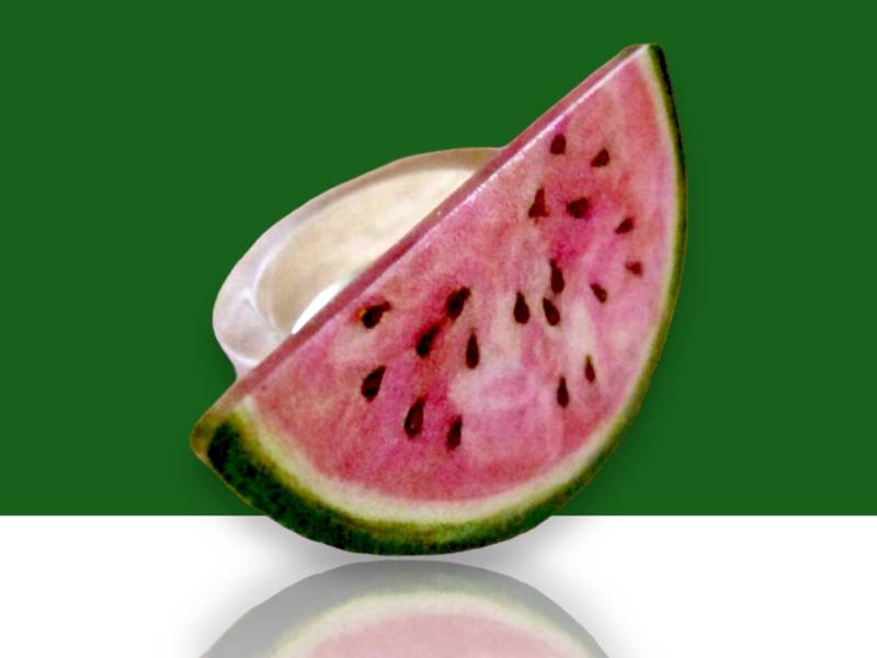 Wassermelonen Ring von ItsDanaMade