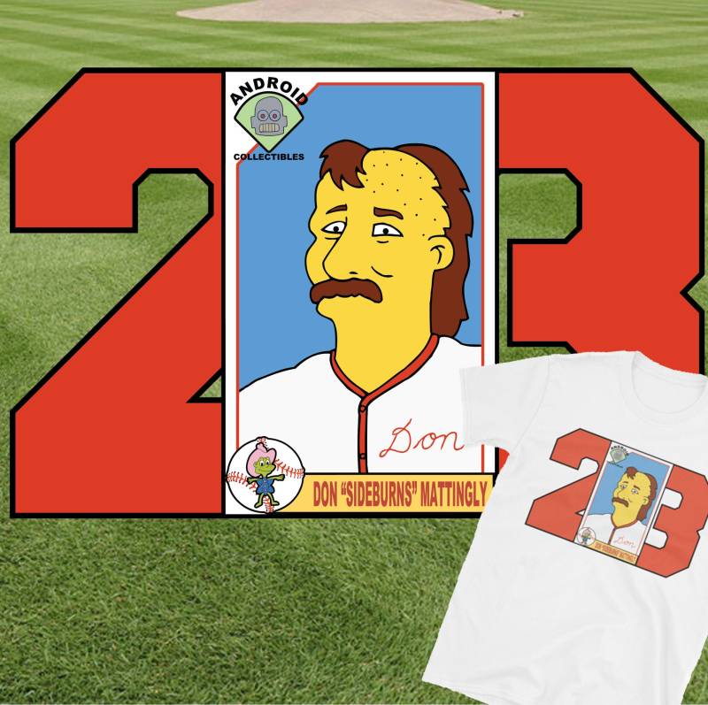 Simpsons Don Mattingly Sideburns Sie Sind Aus Dem Team Kurzarm Unisex T-Shirt Simpsons Don Mattingly Sideburns Sie Sind Aus Dem Team Kurzarm Unisex T-Shirt von ItsDemBoys