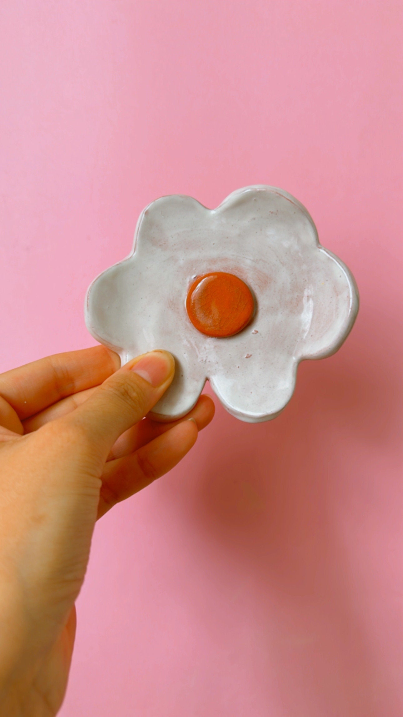 Handgemachte Keramik Blumen Schmuckschale Einzigartige Schmuck-Catchall Handgemachte Keramik Blumen Schmuckschale Einzigartige Schmuck-Catchall von Itsmemlove