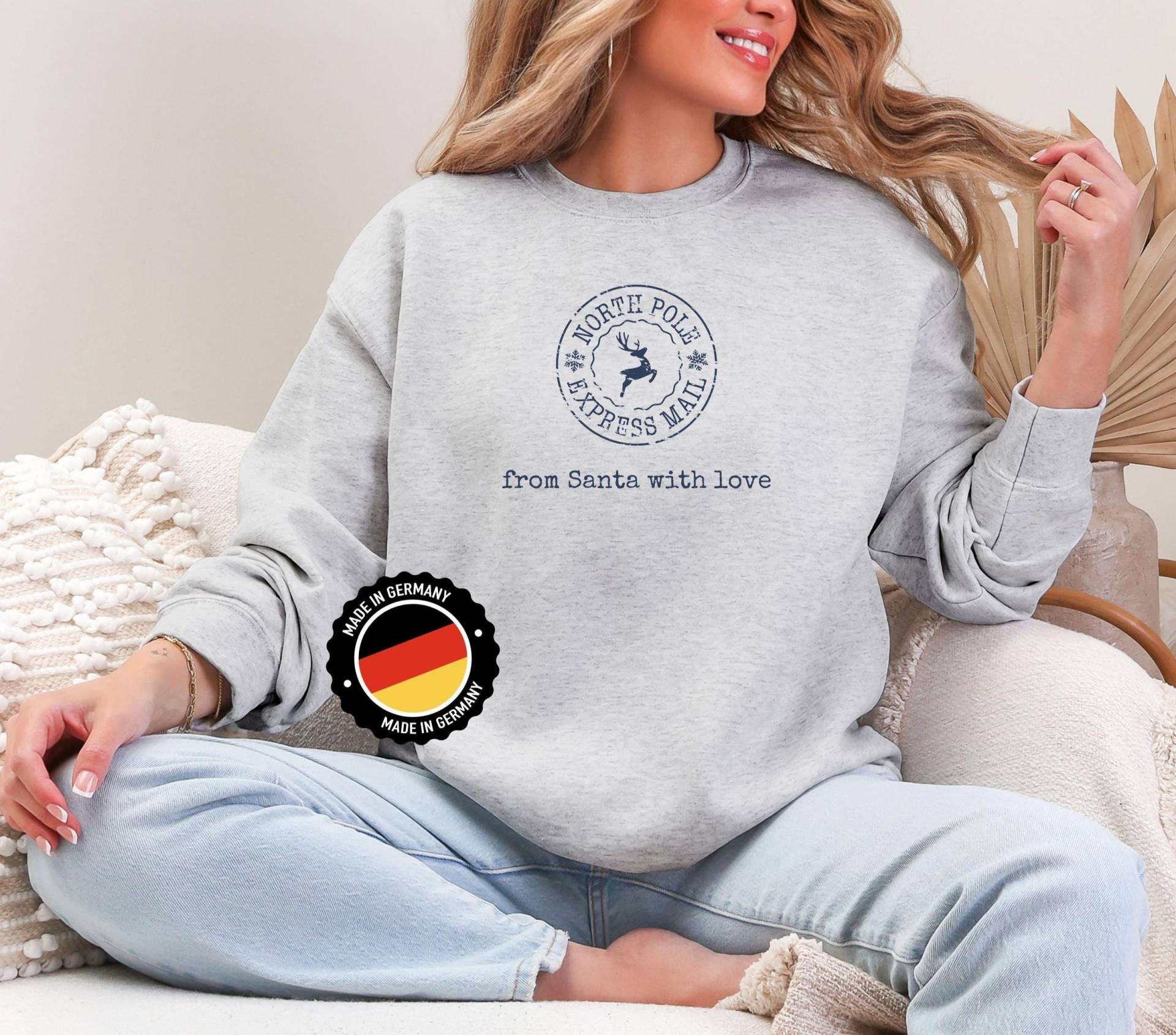 Sweatshirt Für Winter Outfit Frau Crewneck Festliche Übergroße Pullover Geschenk Mama Weihnachten Kleidung Sweatshirt Für Winter Outfit Frau Crewneck Festliche Übergroße Pullover Geschenk Mama Weihnachten Kleidung von ItsmesallyDesign