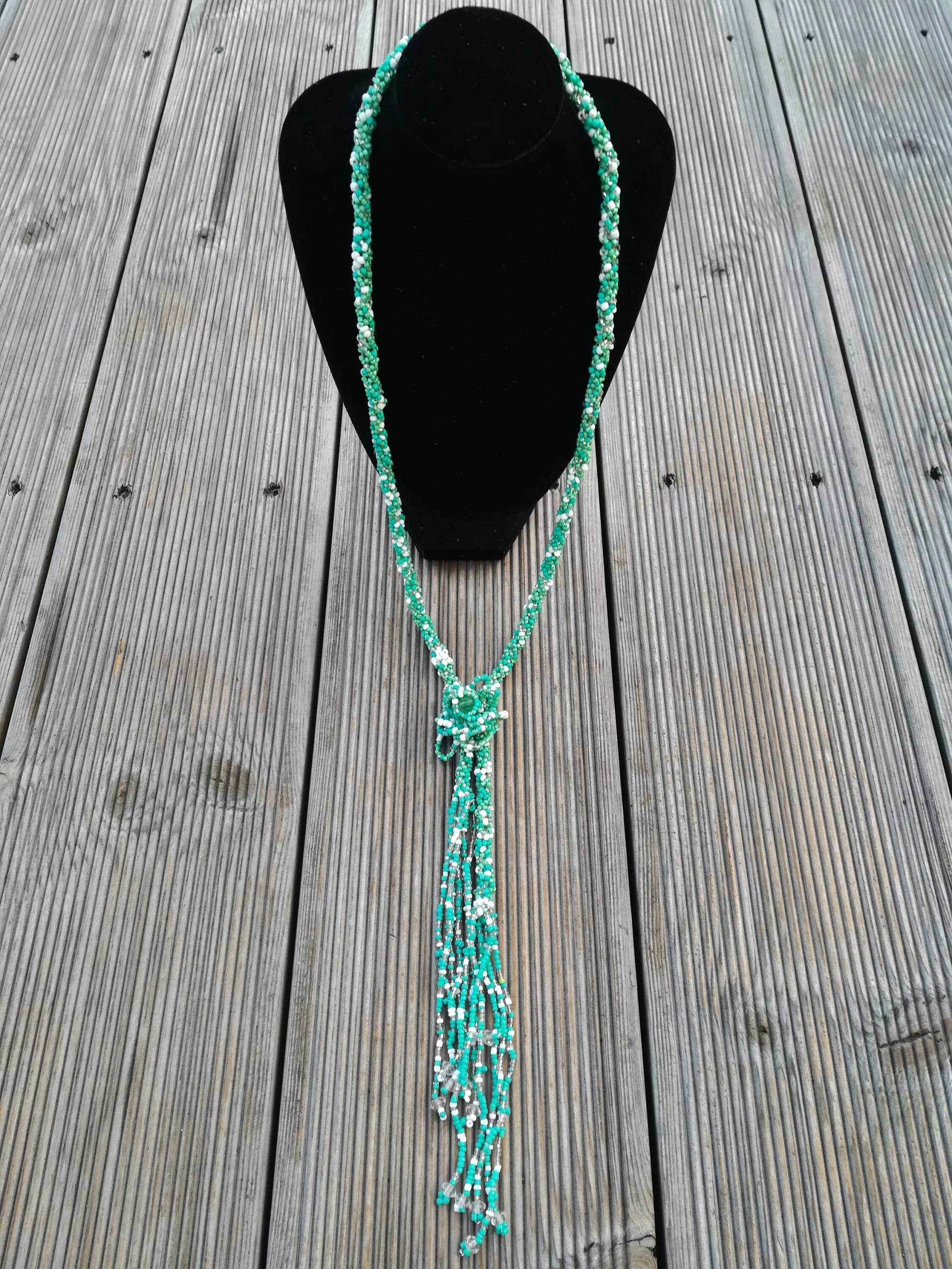 Türkis Und Braun Perlenkette, Kette, Lange Boho Style, Handgemachter Schmuck Türkis Und Braun Perlenkette, Kette, Lange Boho Style, Handgemachter Schmuck von ItzaJewellery