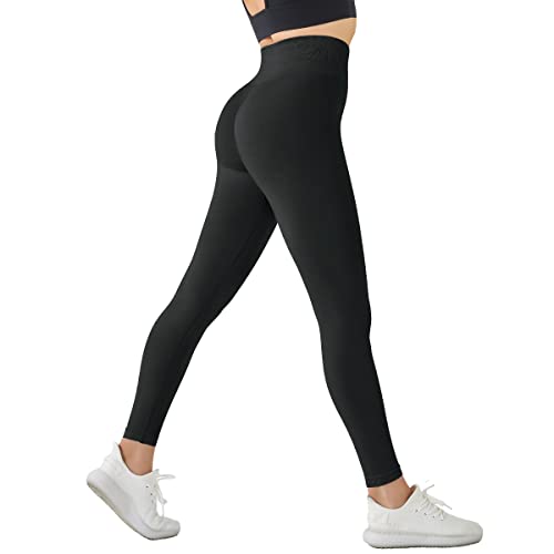 IuulFex Scrunch Butt Leggings für Frauen Workout Nahtlose Leggings Butt Lift Booty Lifting Leggings Yogahosen Hohe Taille von IuulFex