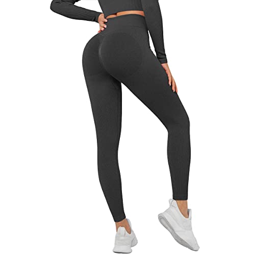 IuulFex Scrunch Butt Leggings für Frauen Workout Nahtlose Leggings Butt Lift Booty Lifting Leggings Yogahosen Hohe Taille von IuulFex