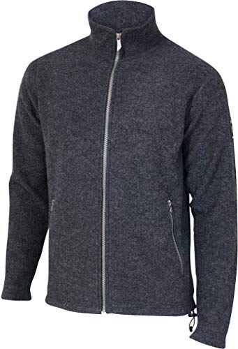 Ivanhoe of Sweden Bruno Full-Zip Jacke Herren grau von Ivanhoe of Sweden