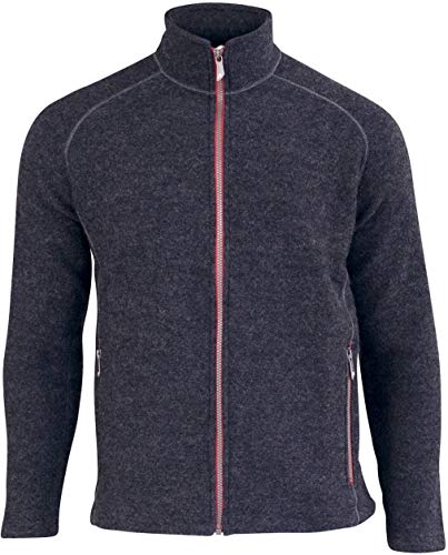 Ivanhoe of Sweden Danny Full Zip, XXXL, graphite marl von Ivanhoe of Sweden