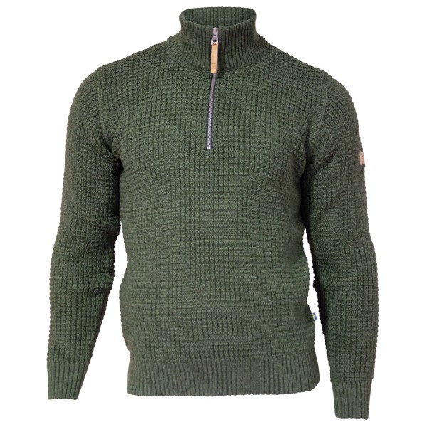 Ivanhoe of Sweden - Moritz Half Zip - Wollpullover Gr S oliv von Ivanhoe of Sweden