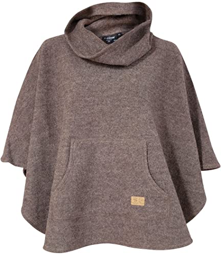 Ivanhoe of Sweden NLS Humla Poncho, One Size, Nutmeg von Ivanhoe of Sweden