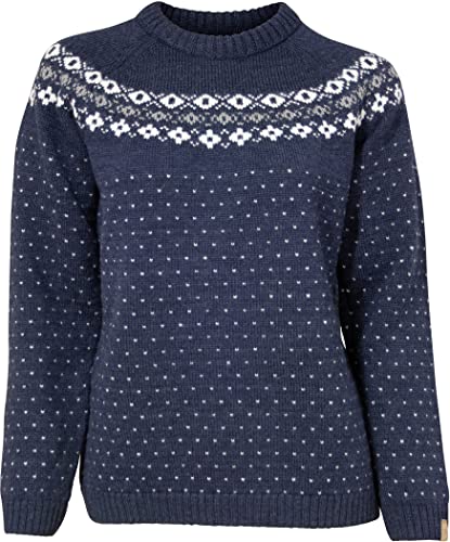 Ivanhoe of Sweden Sire Rundhals Pullover Damen blau Größe EU 44 2021 Midlayer von Ivanhoe of Sweden