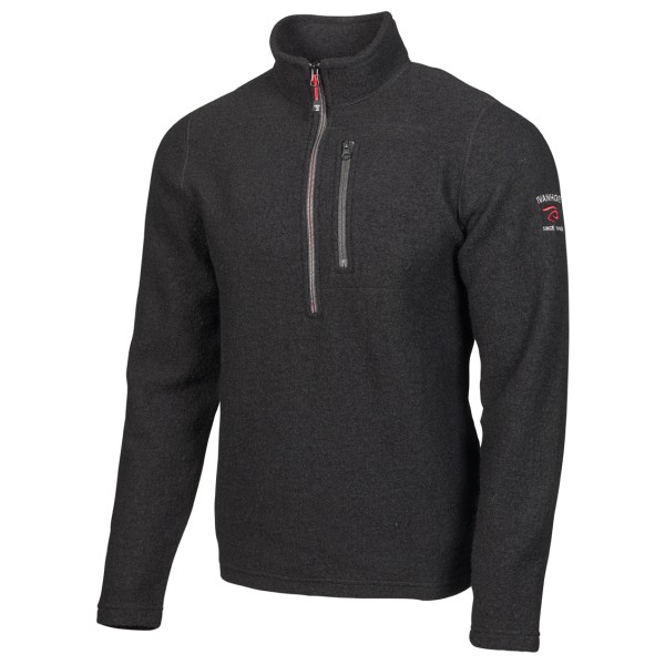 Ivanhoe of Sweden - Trille Half Zip - Wollpullover Gr M;S;XL;XXL schwarz von Ivanhoe of Sweden