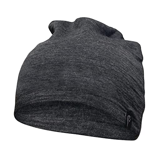 Ivanhoe of Sweden Underwool Hat Grau - Merino Leichte warme Wollmütze, Größe One Size - Farbe Graphite Marl von Ivanhoe of Sweden