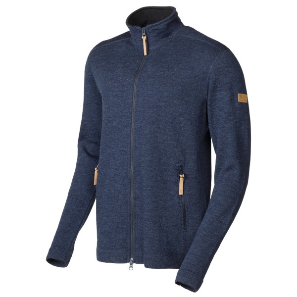 Ivanhoe of Sweden - Volmar Full Zip - Wolljacke Gr S blau von Ivanhoe of Sweden