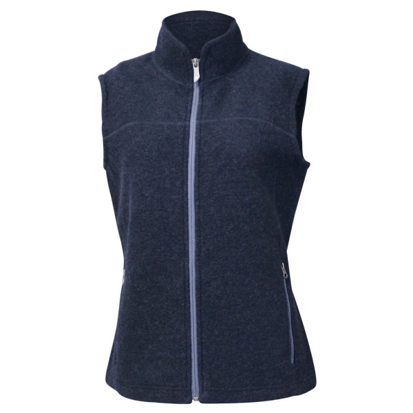 Ivanhoe of Sweden - Women's Beata Vest - Wollweste Gr 42 blau von Ivanhoe of Sweden