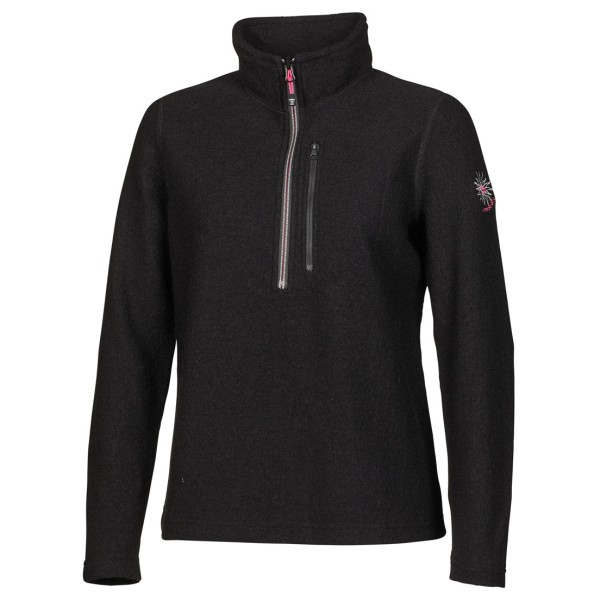 Ivanhoe of Sweden - Women's Bonnie Half Zip - Wollpullover Gr 36;38;40;42;44 grau;schwarz von Ivanhoe of Sweden