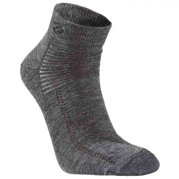 Ivanhoe of Sweden - Wool Sock Low - Merinosocken Gr 35-38 grau von Ivanhoe of Sweden