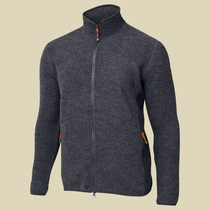 TROY Full Zip Men Größe XXL Farbe graphite marl von Ivanhoe